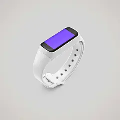 页面设计产品智能手环屏幕样机