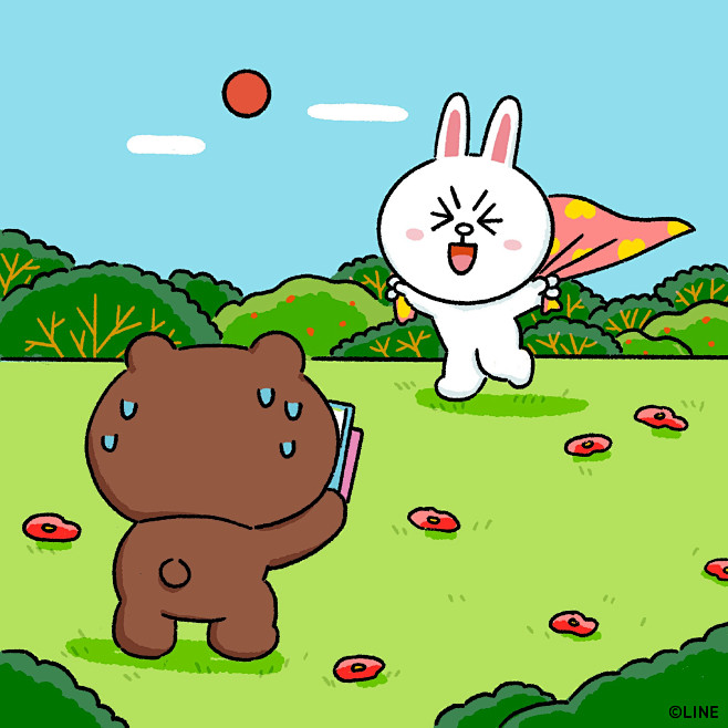 @LINEFRIENDS_CHINA 的...