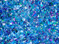 Blue sparkles. Blue glitter background. Elegant ab