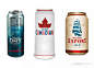 Molson Brands的新品牌设计和包装设计