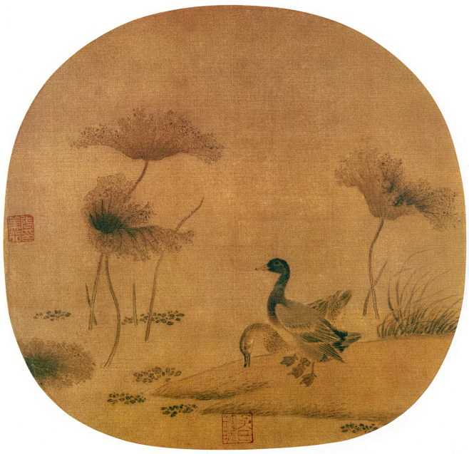 宋人花鸟扇面画精选