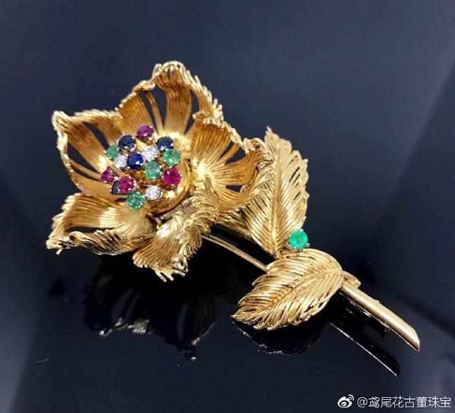 Cartier 18K金卡地亚彩宝可开合...