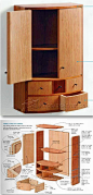 Small Wall Cabinet Plans - Furniture Plans and Projects | WoodArchivist.com