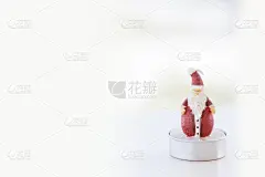 圣诞老人,小雕像,贺卡,圣诞帽,人造的,络腮胡子,水平画幅,雪,组物体