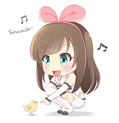 net采集烟灰鲨鱼采集到爱酱1画了堆q版,前四个kizuna-氧化碳akari采集