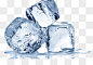 Ice PNG and PSD Free Download - Water Ionic liquid White Blue - Ice element.