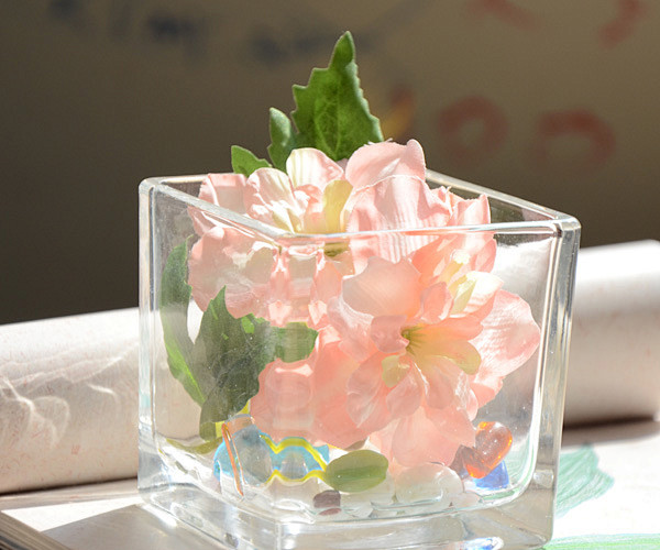 皇后飞燕草仿真花套装 20*20cm整体...
