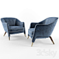 BLUE VELVET IDEAS | luxury furniture for your home | for more ideas visit : http://www.bocadolobo.com/en/index.php #modernchairs #chairideas