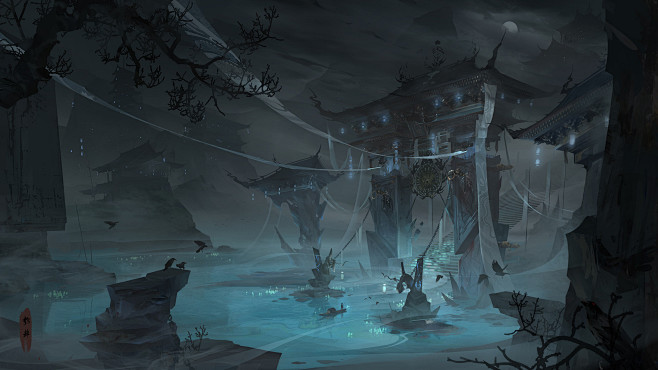 03:52自过鬼门关外天,命同人鮳瓮头船场景设定赤之钢同采自artstation