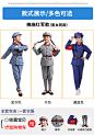 小红军演出服六一表演服儿童衣服套装棉麻八路军合唱红卫兵新四军-tmall.com天猫