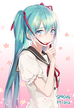 ➹_minary❤采集到初音未来(●´ω｀●)ゞ