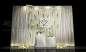oia-wayne三维3D设计-西湖大酒店 婚礼3D效果图 -白绿-婚礼手绘案例-oia-wayne三维3D设计作品-喜结网