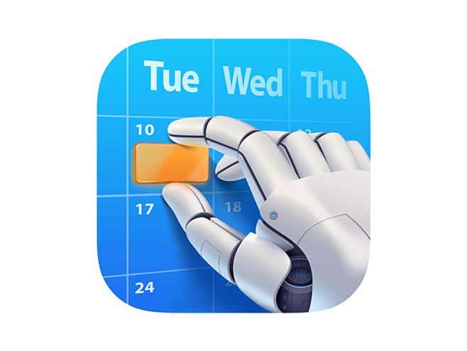 Robot hand icon andr...