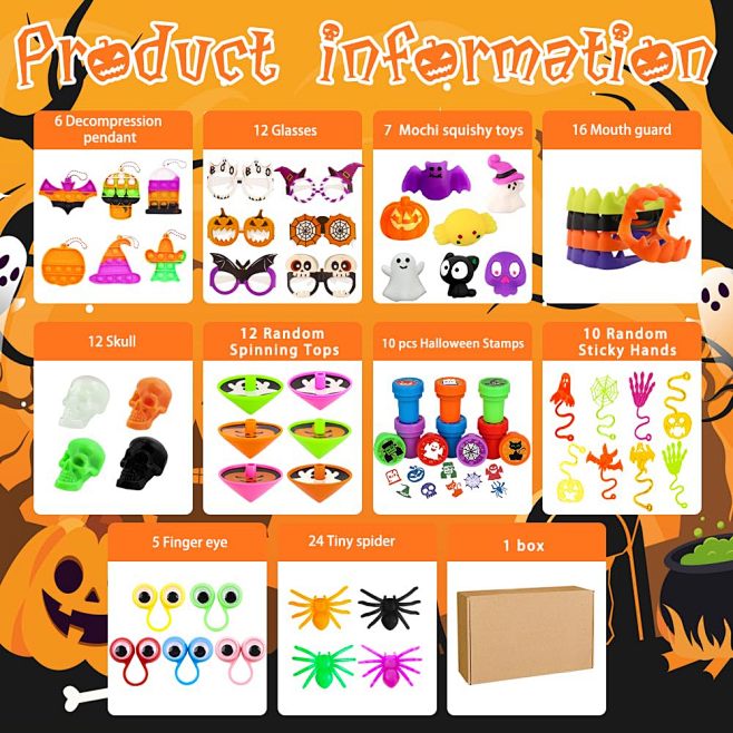 Bulk Halloween Toys And Prizes