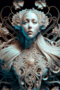 8K, high resolution, digital manipulation, surrealism, Seraph visitation, mythological, cosmic stardust, ancient magical scene