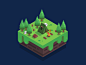 Isometric Campsite