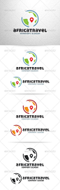 Africa Travel Logo Template