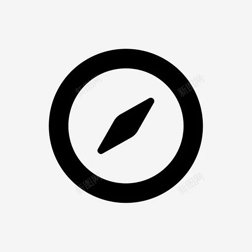 罗盘浪涌溪流图标 通讯 icon 标识 标志 UI图标 设计图片 免费下载 页面网页 平面电商 创意素材-花瓣网