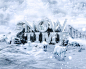 snowy 3d text tutorial psdvault final 550x440 Create 3D Snow Text Effect Using Cinema4D and Photoshop