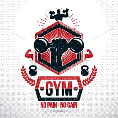 肱二头肌,力量,创造力,标志,插画,田径运动员,健美身材,指导教师,钢铁,动作