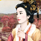 明神宗朱翊钧之郑贵妃（1565～1630），大兴（今北京大兴）人。明万历初入宫，是万历皇帝最宠爱的妃子。生皇三子朱常洵后，进封皇贵妃。这位长得乖巧玲珑的小家碧玉，尽管14岁进宫，两年之后才受到皇帝的殊宠，但不寻常的是，他和这位少女的热恋竟终生不渝，而且还由此埋下了本朝一个极为惨重的政治危机，最终导致大明帝国身受重创而最终沉沦。郑贵妃之所以能赢得万岁的欢心，并不只是因为她的美貌，更多的是由于她的聪明机警、通晓诗文等他人少有的才华。 
