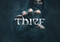 Thief video game, logo and font on Behance