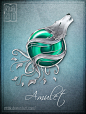 Amulet - Commission 7 by Rittik on deviantART