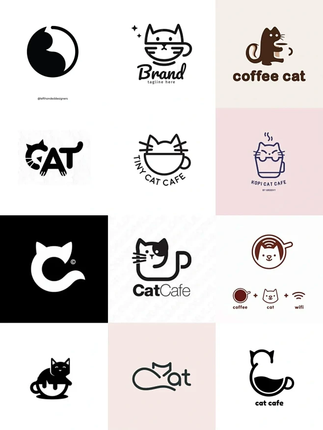 猫咖logo - 小红书