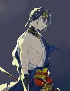 回复：【刀剑乱舞】月色真美，我死而无憾。_动漫图片吧_百度贴吧