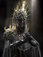 Devouts, Andres Rios : Guided and blinded by the divine sun of the Father, they give upon their human eyes with the promise of gaining in exchange the sight of the old gods.
