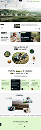 EcoHarvest - Plant-Based Food Landing Page by Awsmd on Dribbble