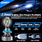 Amazon.com: Fahren H11/H9/H8 LED 车头灯灯泡,60W 10000流明超亮 LED 车头灯转换套件 6500K 冷白 IP68 防水,2 件装: Automotive