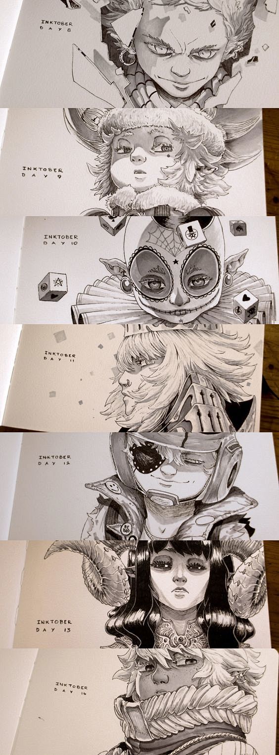 ArtStation - Inktobe...