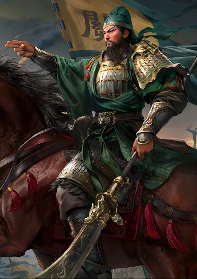 三国 武将 关羽 关胜 关公-花瓣网