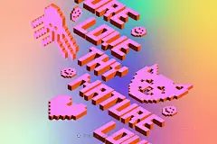 119款卡通趣味3D立体Y2K复古像素风游戏图形表情包字母AI矢量设计套件 3D Pixel Love Vector Clipart by angelainthefields插图7