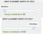 Akismet - Moving a slider between $0 and $10/month dynamically updates a little smiley face.
/via dhs