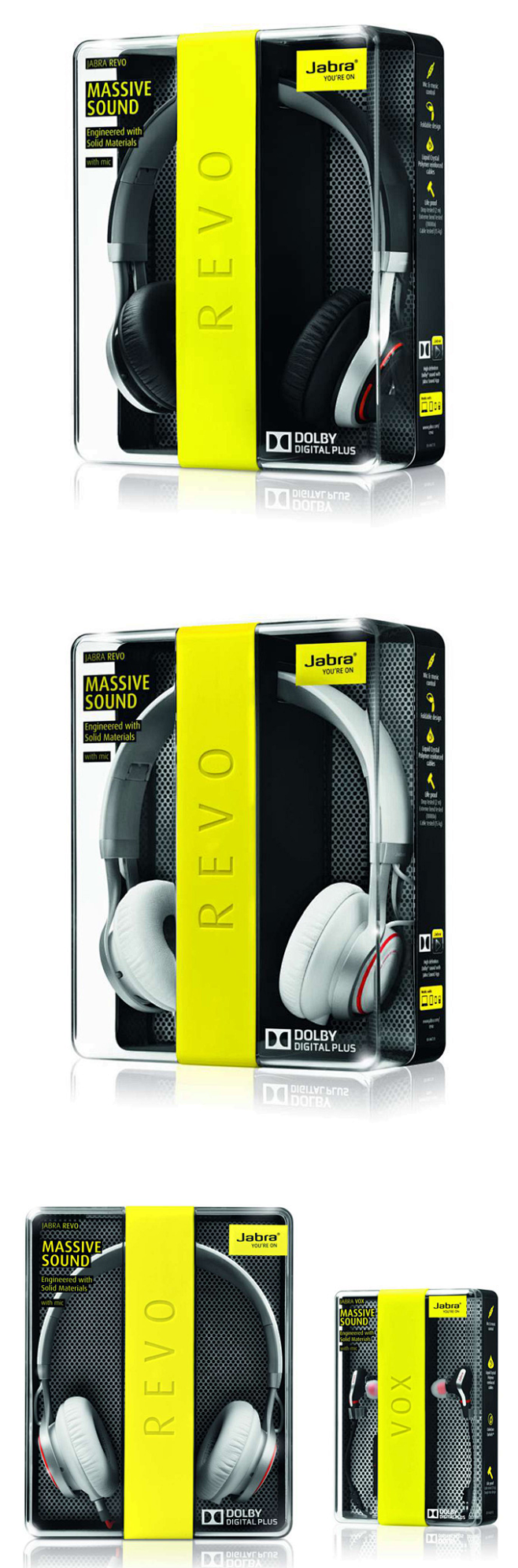 Jabra Revo高端耳机品牌包装_包...