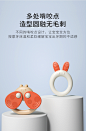 婴儿手摇铃安抚玩具益智早教抓握0-3-6个月新生宝宝可咬初生牙胶-tmall.com天猫