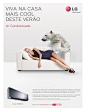 LG CAMPAIGN : Key visual for LG Air conditioner.