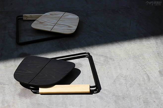 哈勃折叠椅子设计工业设计_产品外观设计_...