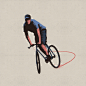 Image may contain: bicycle, sports equipment and bicycle wheel