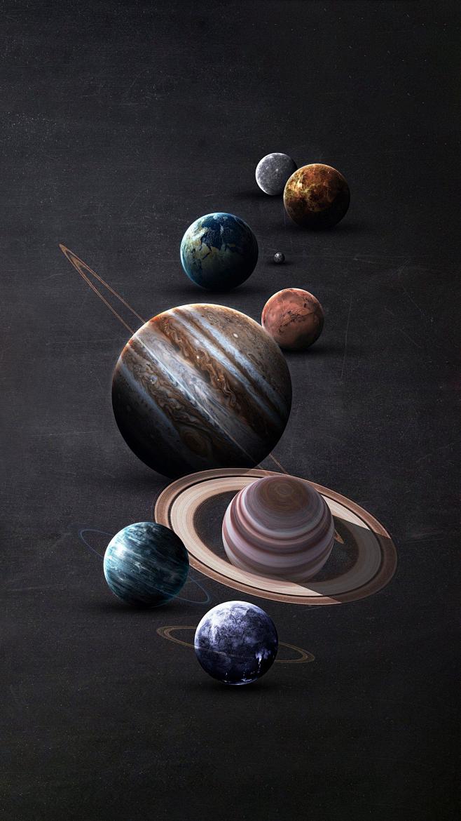 细数太阳系八大行星的各种排名及知识，你知...