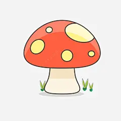 可爱卡通彩绘蘑菇头高清素材 元素 设计图片 页面网页 平面电商 创意素材 png素材