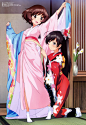 动漫和服少女