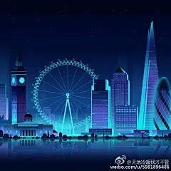 【PS基础教程——城市夜景剪影海报】原图作者：Romain Trystram    原图链接：O网页链接  第一次做教程木有经验诶~望大家多多包涵~ @优设基础训练营 @优秀网页设计  #优设作业专区#