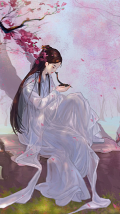 xiarilinfen采集到古装手绘1