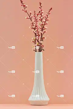 花瓶 手机壁纸 花朵 开花 静物 背景 墙纸 明信片 海报