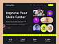 E-learning Platform - Landing Page branding company course design agency digital education e-learning earthycolor education graphic design learning management system modern mrinmoy office online course ui ux website
