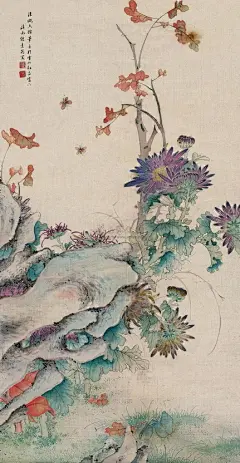 慈禧太后是个颇好风雅的人，闲时喜欢练字习画。但慈禧的书画多由他人代笔，钤上慈禧专用的印章，即成了慈禧本人的作品。慈禧的代笔画家不少，其中最有名的两个“枪手”是：宫廷女画家缪嘉惠与男画家屈兆麟。 ​​​​