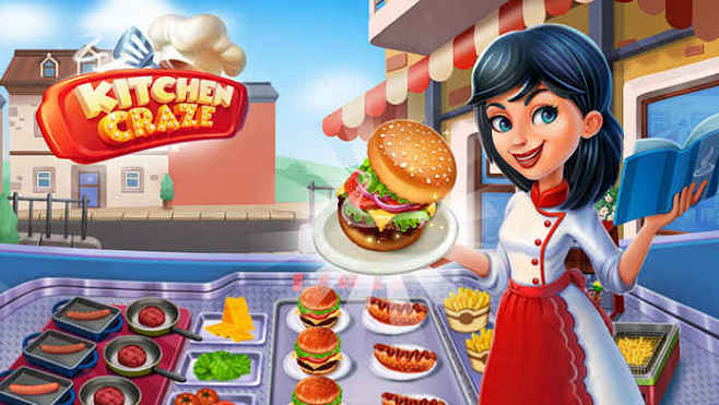 疯狂厨房：餐厅厨师的模拟烹饪游戏